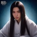 Q版萌系雷电将军同人画师头像，圆润可爱风格
